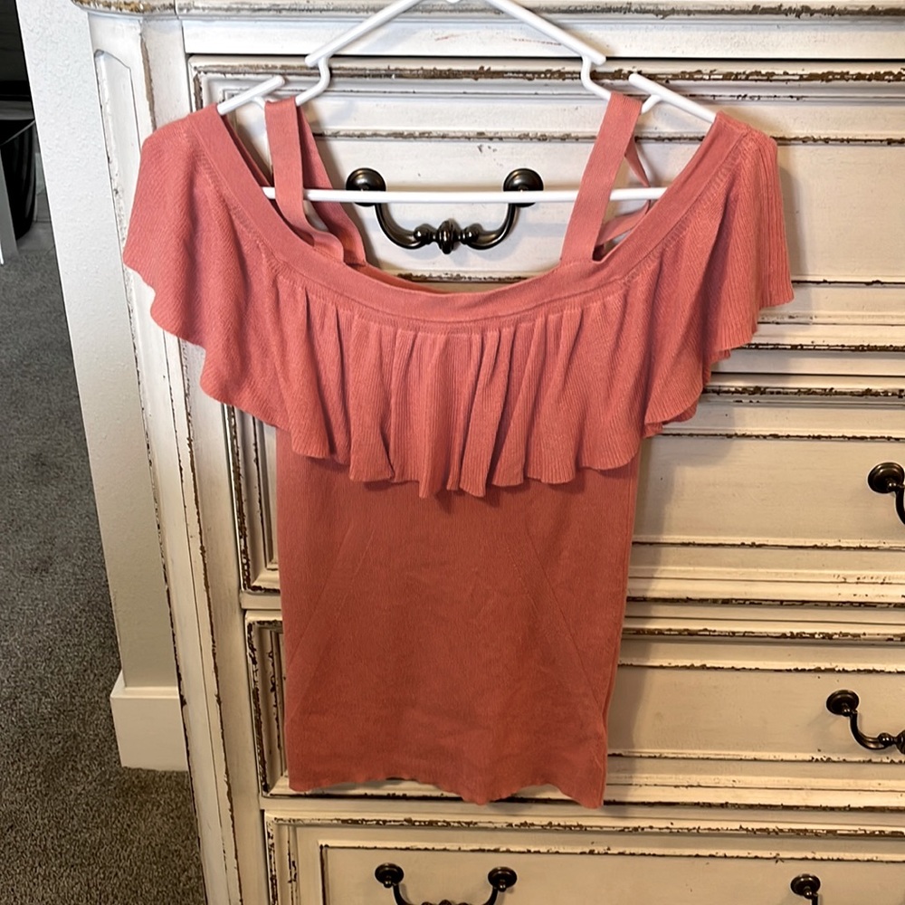 Off shoulder shirt from express. Size medium.
